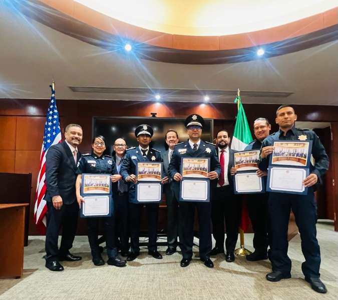 Agentes de la SSPM recibieron capacitación por parte de la DEA en CDMX