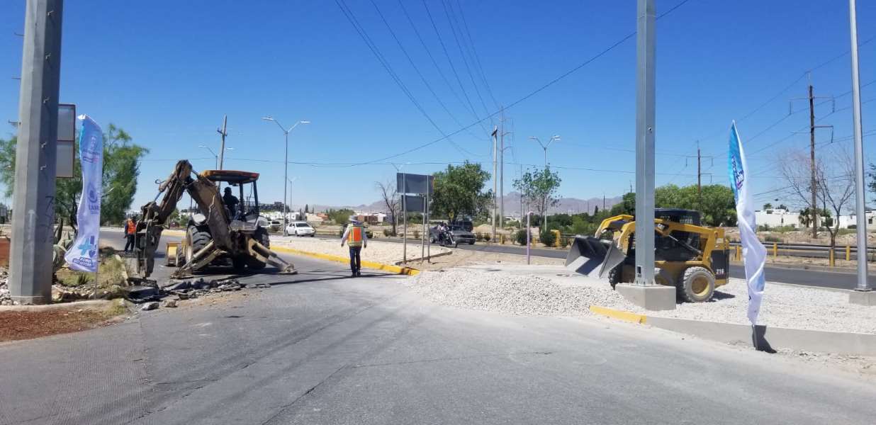 La JMAS inició con el reemplazo del colector viñedos