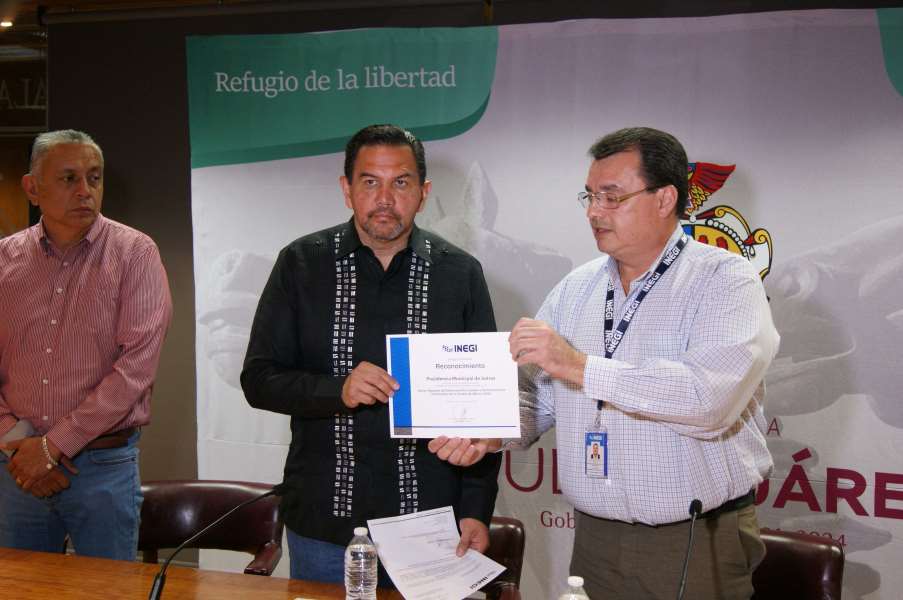 Cumplen dependencias municipales con aportación de datos dentro del censo del INEGI.