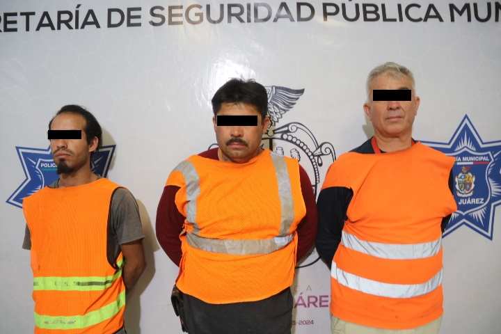 Los agarran robando casa-habitación