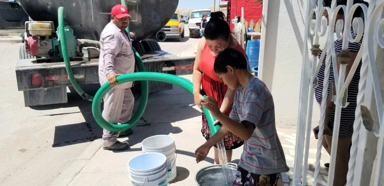 Por problemas en pozo de extracción de agua potable, JMAS distribuirá agua en pipas
