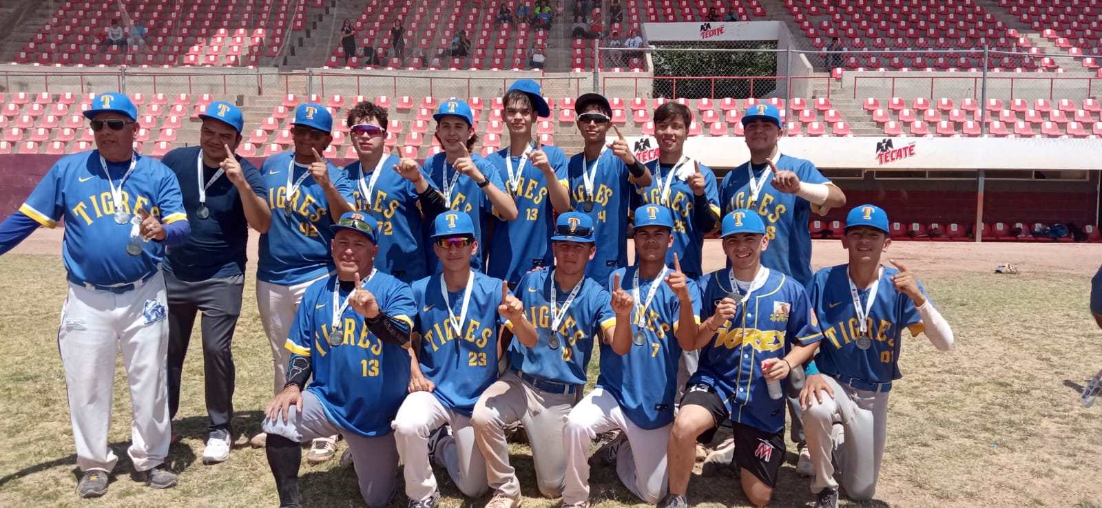Triunfan en béisbol Los Tigres de Parral en el Torneo Estatal COEDEMS