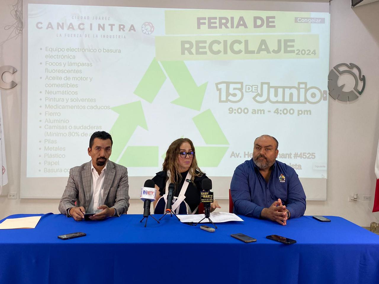 Invita CANACINTRA a la segunda Feria de Reciclaje.