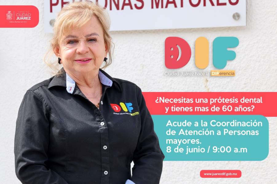 Personas mayores recibirán apoyo con prótesis dentales