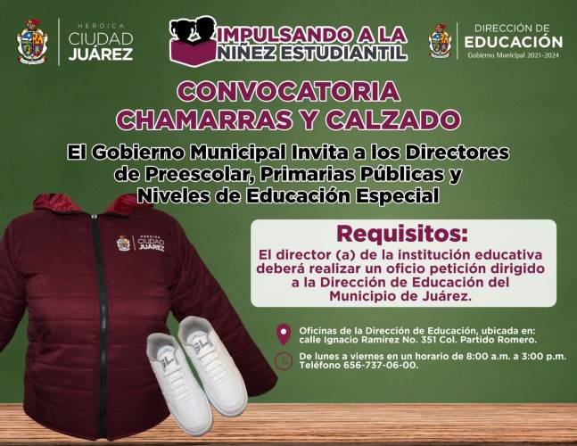 Convocan a participar en el programa “Impulsando a la Niñez Estudiantil”