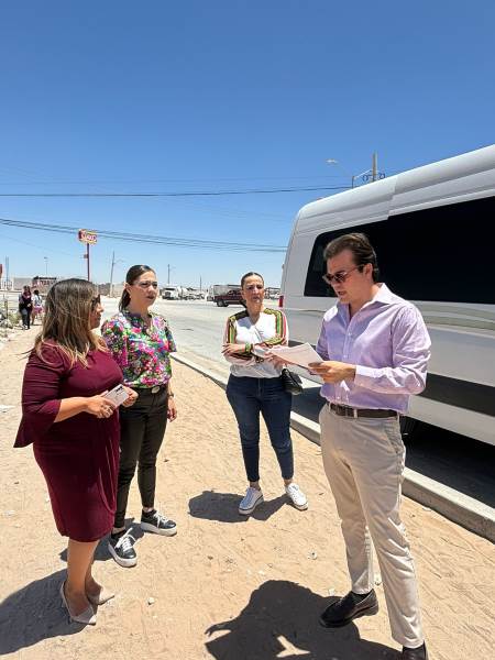 Supervisan obras hechas a través del PTU