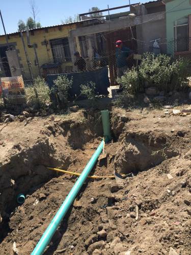 La JMAS repone tubería de alcantarillado en colonia Hermenegildo Galeana