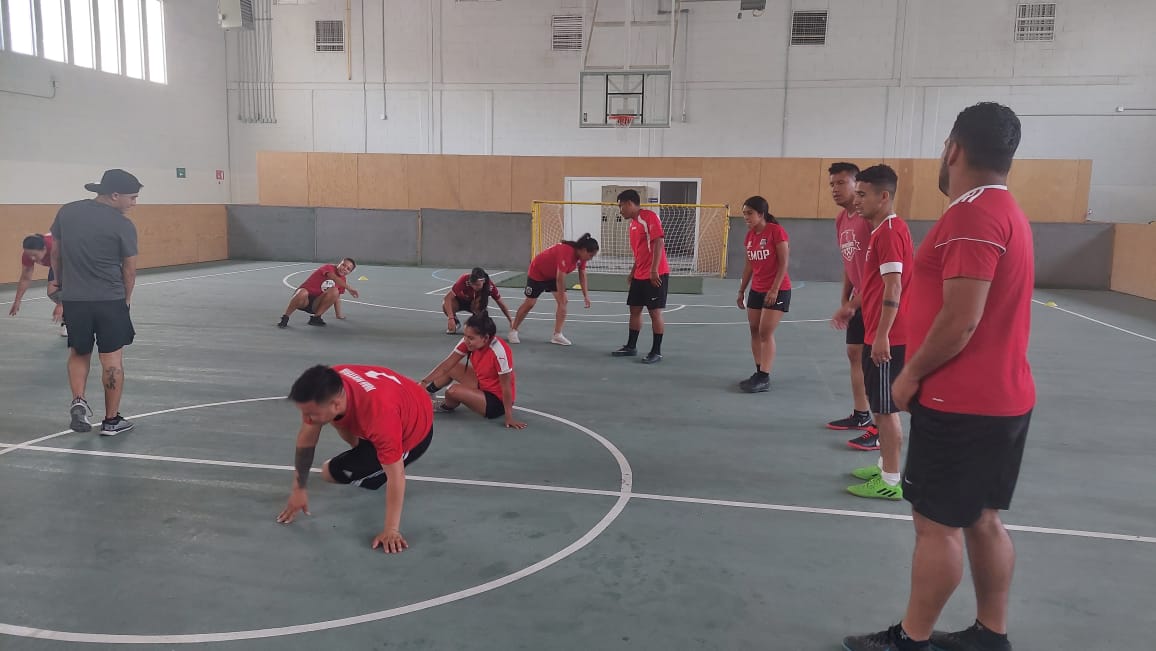 Continúan juegos de preparación de street soccer con rumbo al nacional 2022