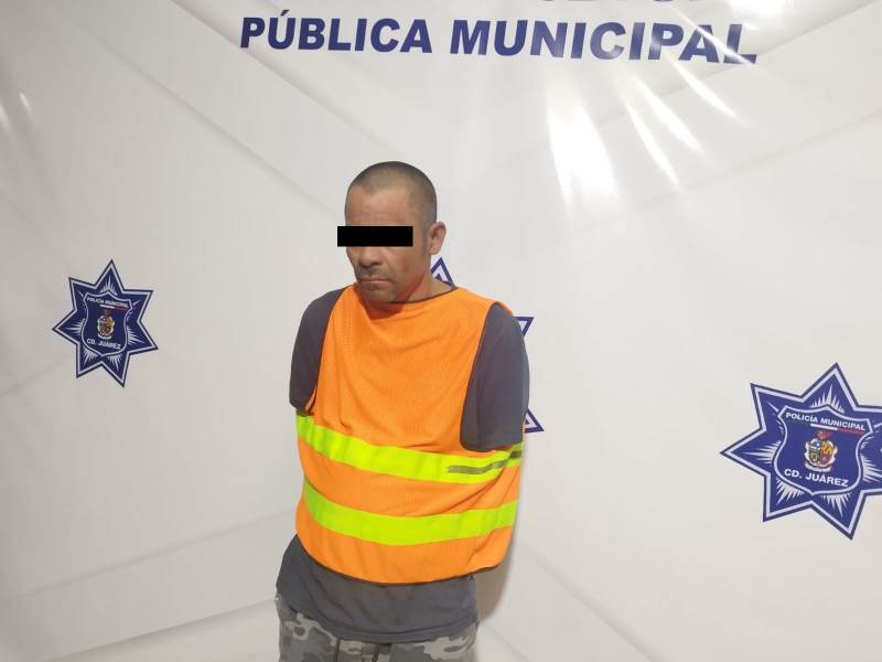 Detienen a sujeto por robo con violencia; tenía orden de aprehensión