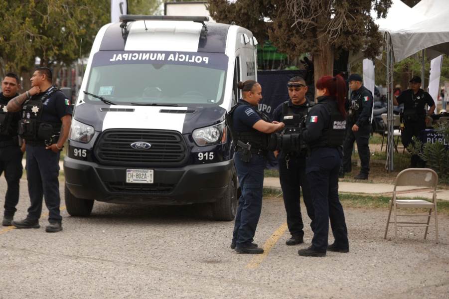 Desplegaron operativo de seguridad en Parque de El Chamizal