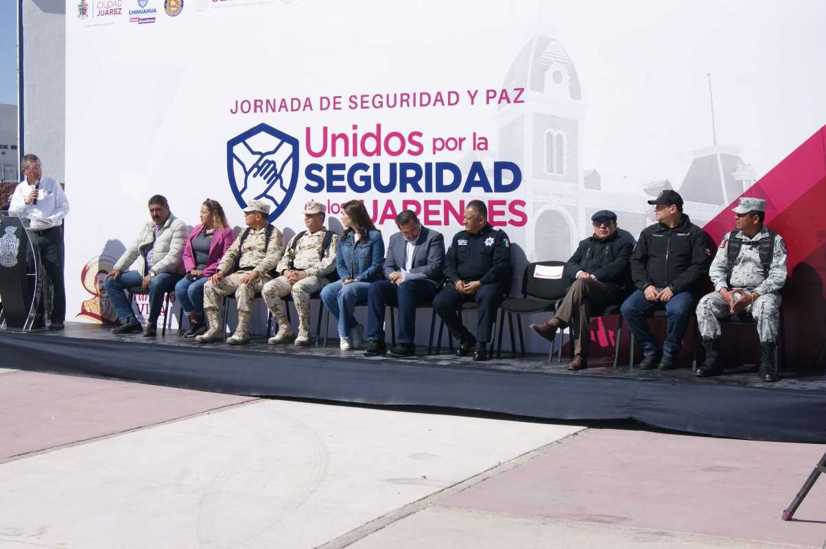 Celebran gobiernos Jornada de Seguridad en el sur oriente.