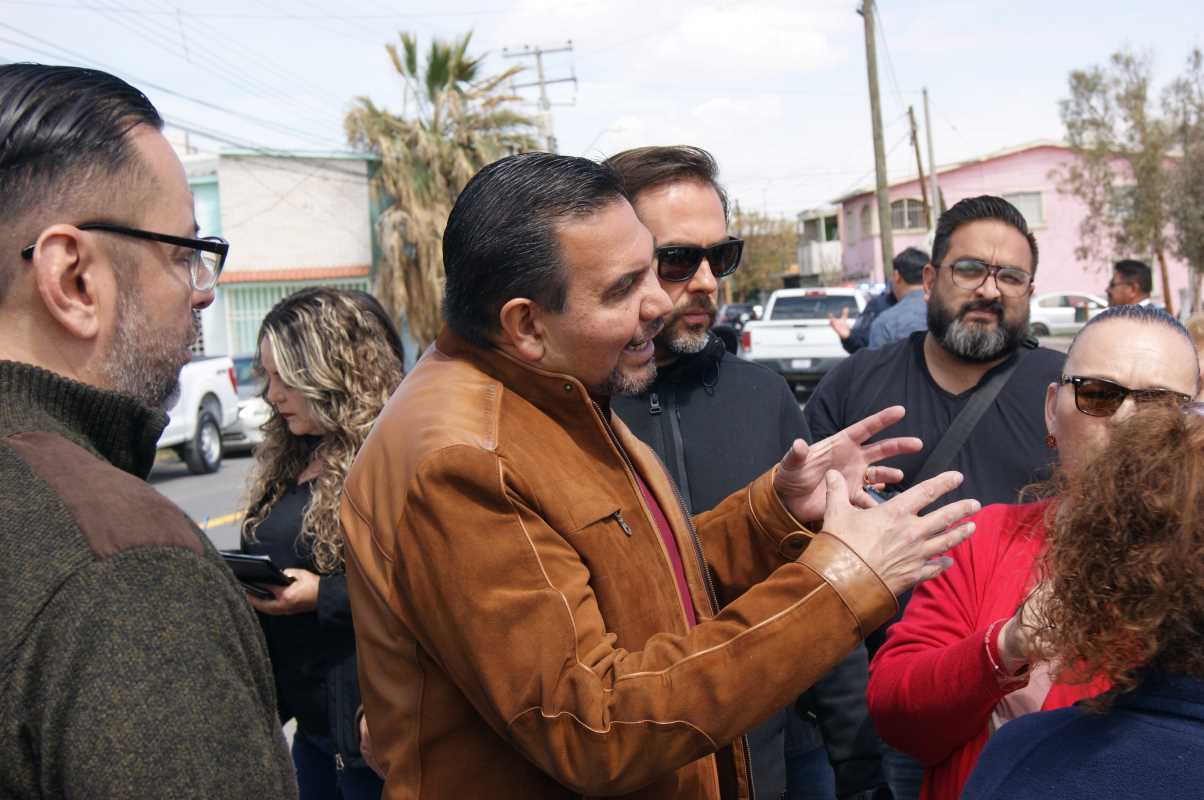 Entrega municipio vialidad rehabilitada con Presupuesto Participativo del 2022.