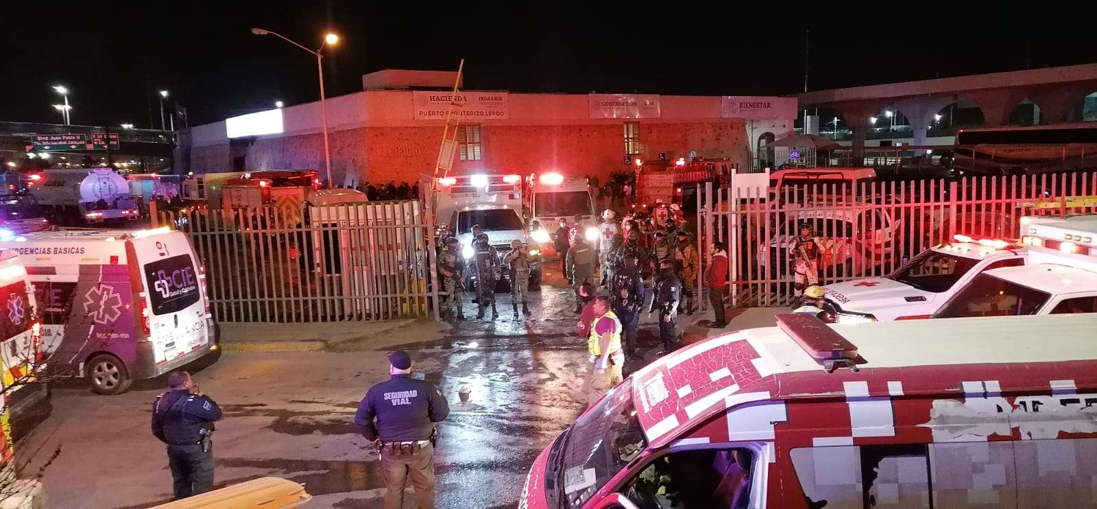 Atiende Gobierno del Estado a personas migrantes lesionadas