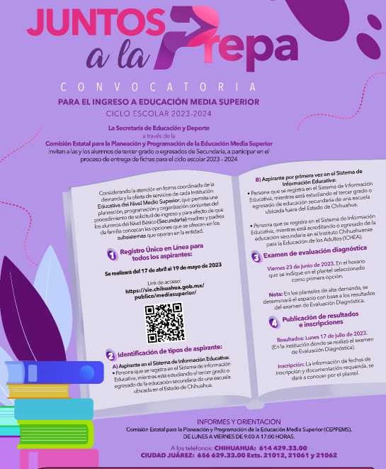 Lanzan estrategia “Juntos a la Prepa”