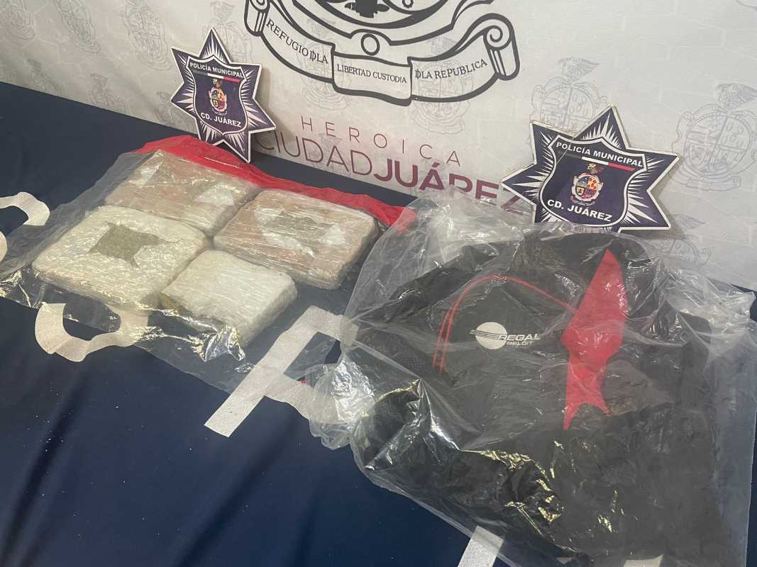 Policías municipales detuvieron a sujeto con más de tres libras de marihuana