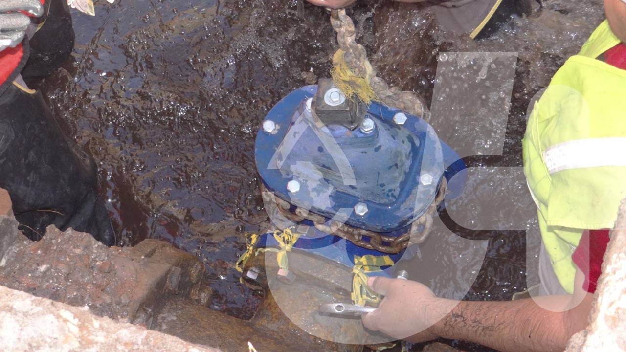 La JMAS colocará nueva válvula