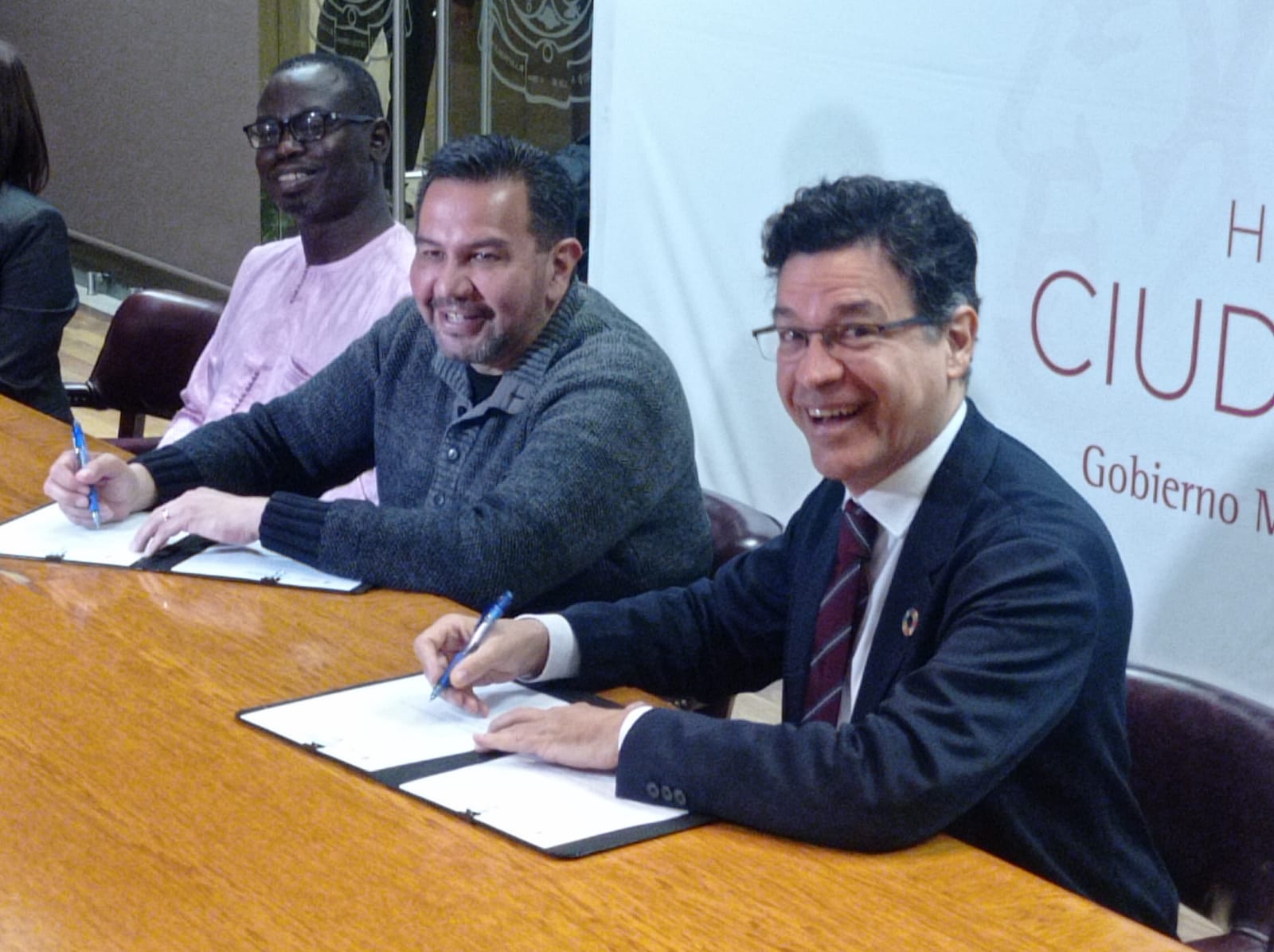 Firman municipio y ONU-Hábitat carta de intención sobre el proyecto de Ciudades Seguras.