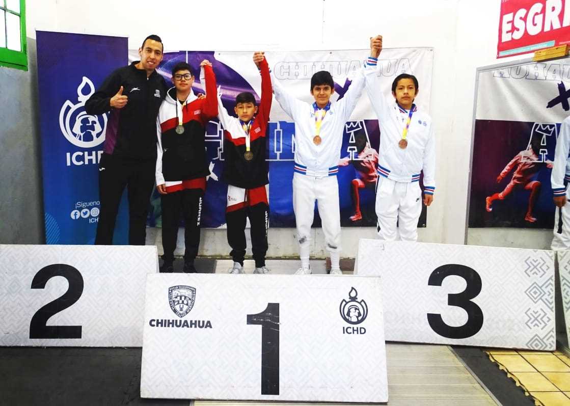 Juarenses ganaron 23 medallas en el Campeonato Estatal de Esgrima