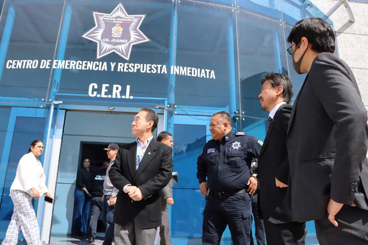 Recibe titular de la Policía Municipal a cónsul de Japón en México