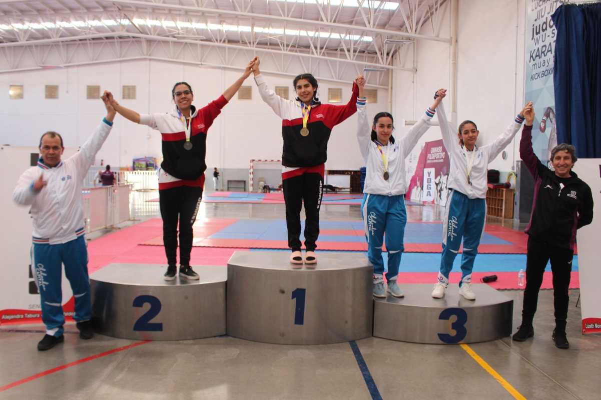 Juarenses subieron al podio en el Campeonato Estatal de Karate Do