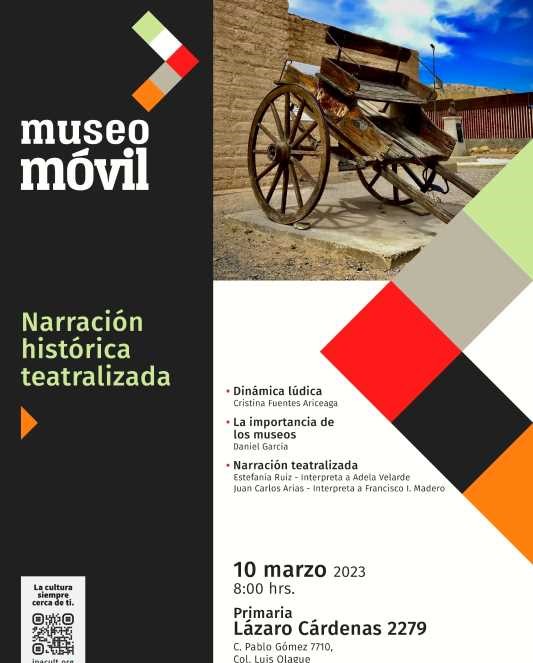 Acercarán Museo Móvil a la colonia Luis Olague