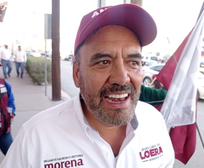 Apoyo de los juarenses es inédito en esta elección: Juan Carlos Loera.