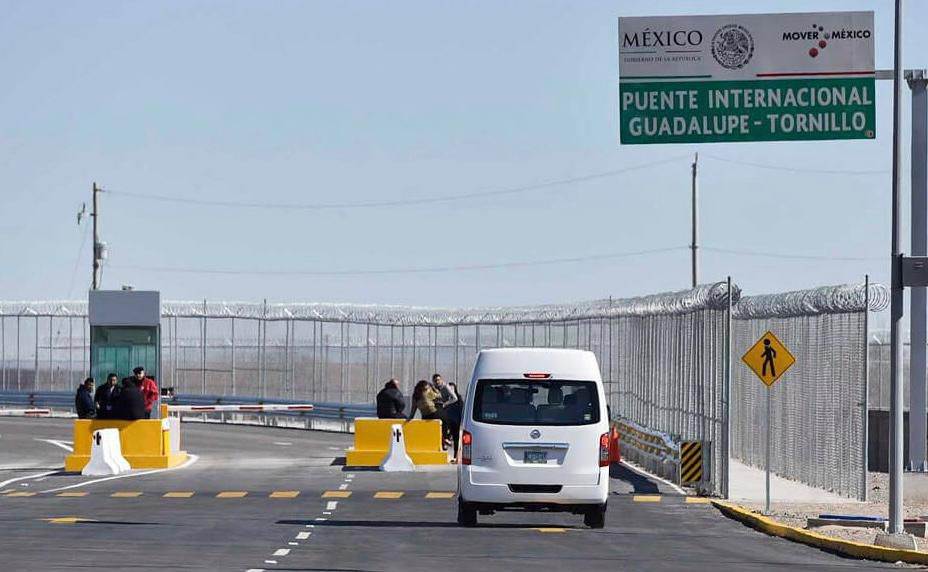 Descuento del 50 por ciento a transporte de carga en puente Guadalupe-Tornillo