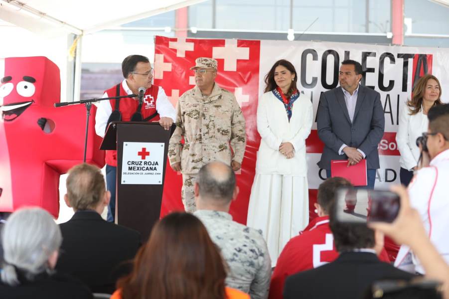 Arranca Colecta Nacional de la Cruz Roja Mexicana