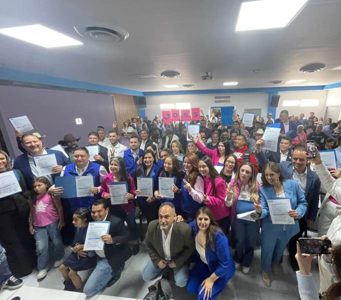 Presentó el PAN de Juárez a candidatos para los distritos 04, 05, 07 y 09