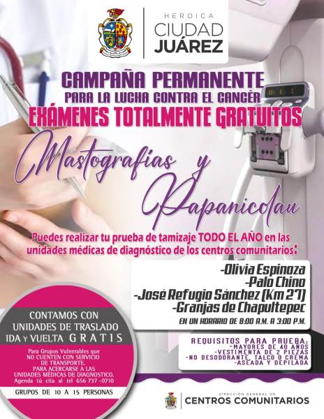 Mantiene municipio programa permanente para la lucha contra el cáncer