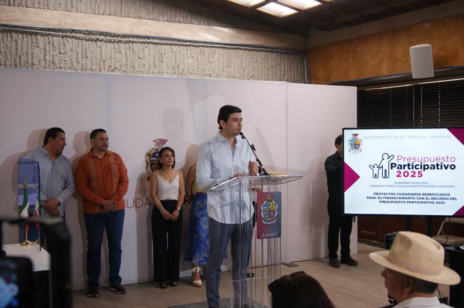 Con primera bolsa de recursos se realizarán 68 obras del Presupuesto Participativo.