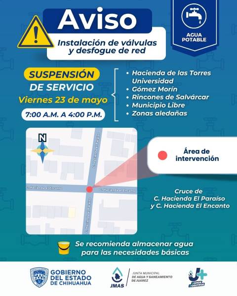 J+ Mejorará el Servicio en Colonias del Suroriente