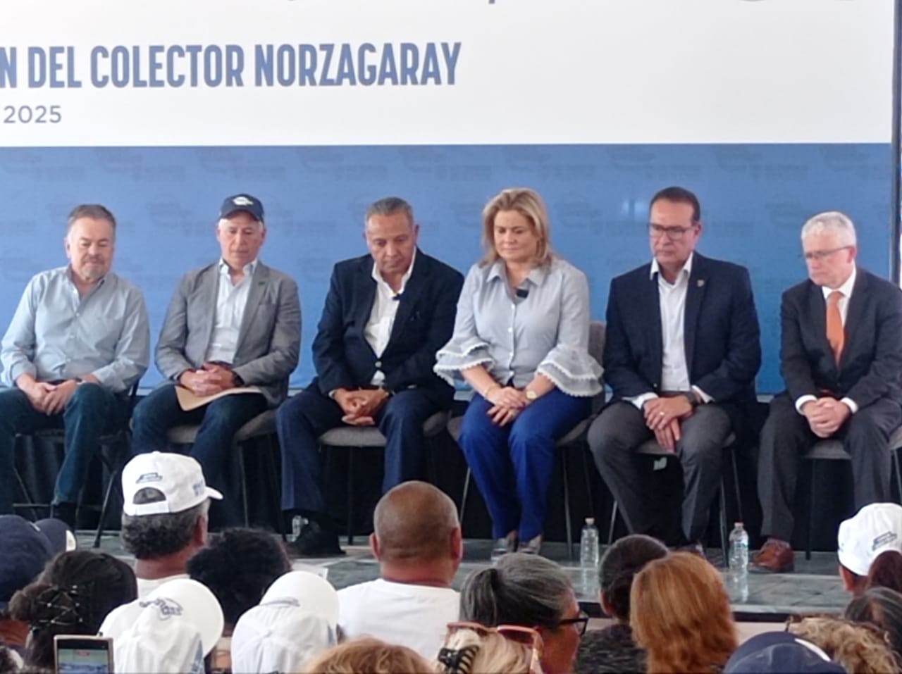 Inaugura JMAS el Colector Norzagaray; obra resuelve varias décadas de inundaciones.