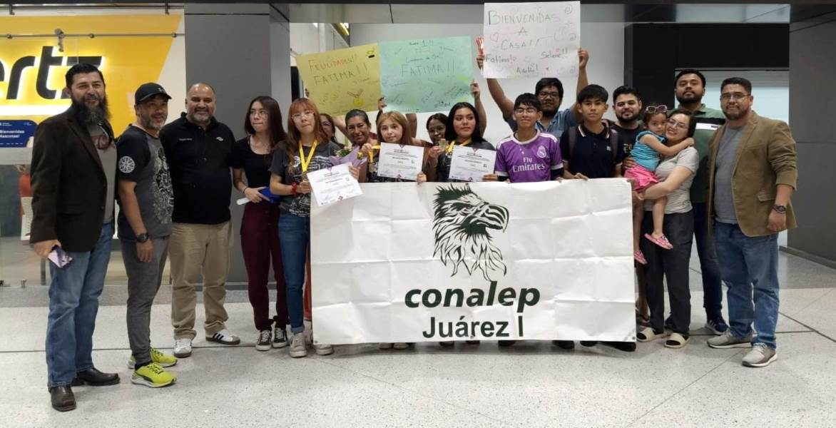 Estudiantes del Conalep ganan medallas de oro y bronce en concurso Infomatrix México 2025