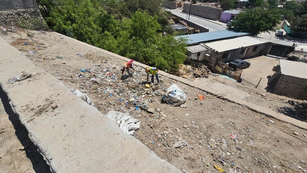 Atiende Limpia petición ciudadana en la colonia Hermenegildo Galeana