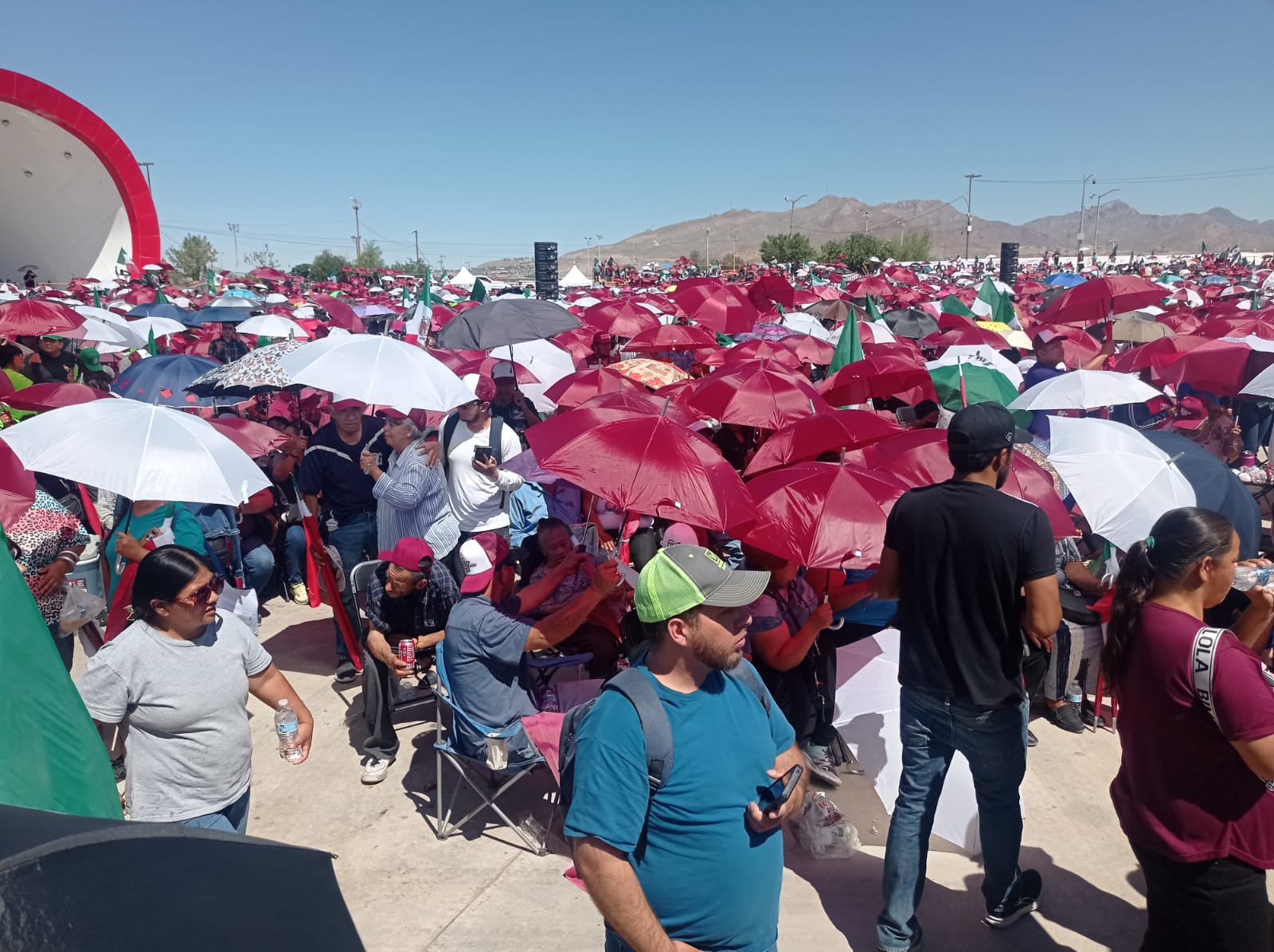 No daremos un paso hacia atrás y ni uno a la derecha.