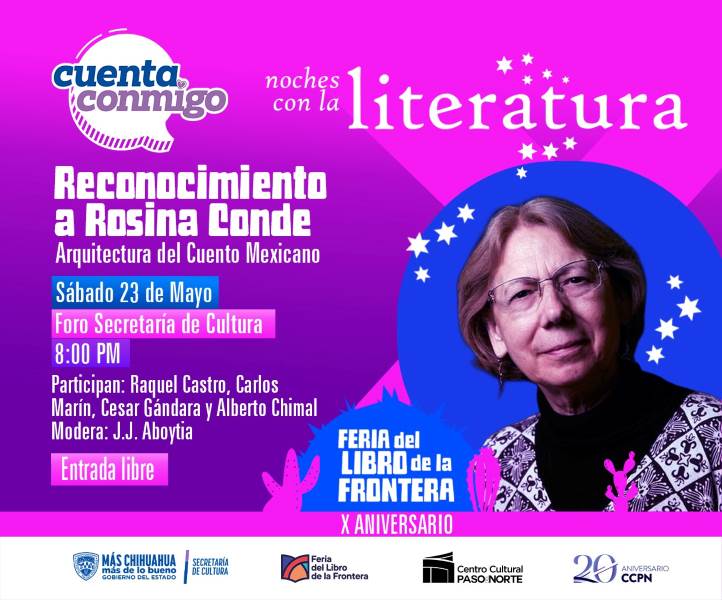 Presentan programa de la Feria del Libro de la Frontera 2026