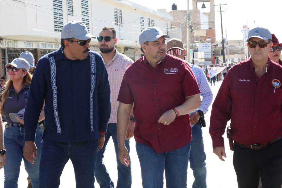 Participó Presidente Pérez Cuéllar en el desfile del 1 de mayo