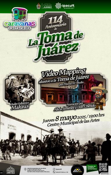 El IPACULT invita a la conmemoración del 114 aniversario de La Toma de Juárez