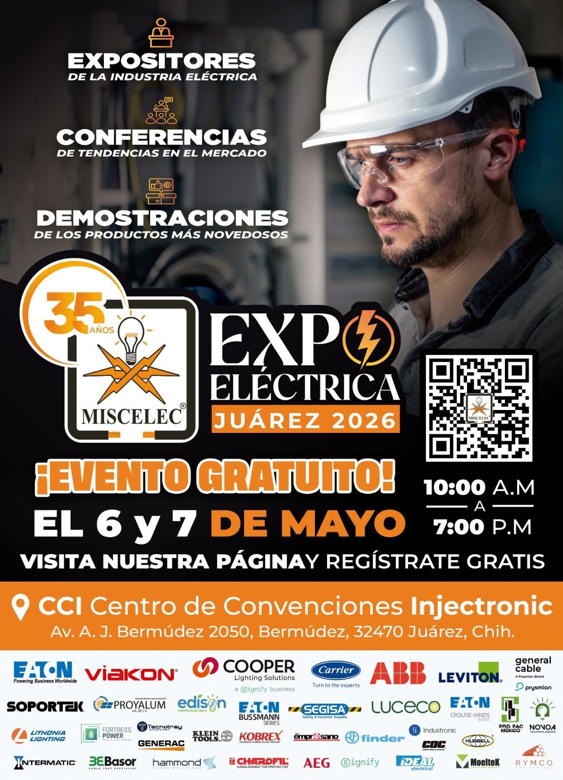 Arranca primera edición de la Expo Eléctrica en Juárez.