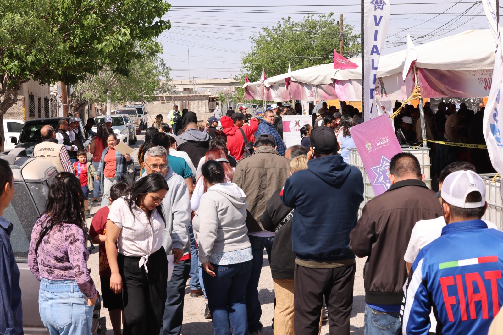 Anuncian Cruzada por Juárez en la colonia Adolfo López Mateos