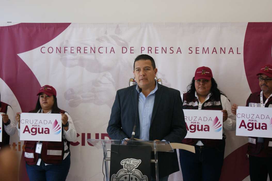 Anuncia municipio programa de reparto de agua potable en pipas para colonias del poniente de la ciudad.