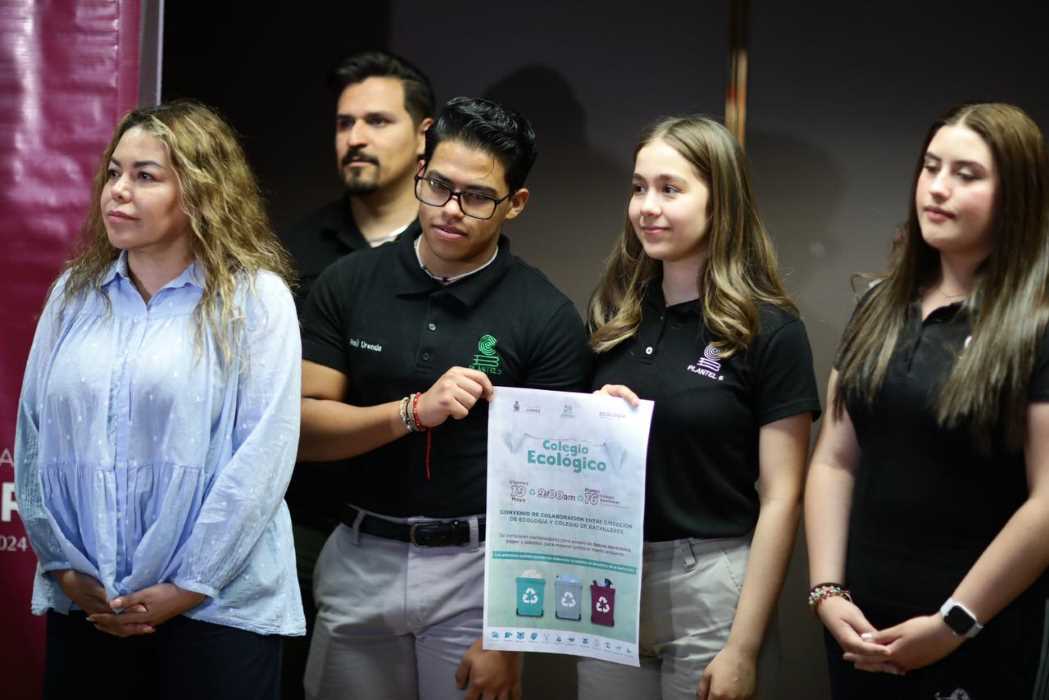 Arranca programa Colegio Ecológico con acciones para fomentar el reciclaje en escuelas.
