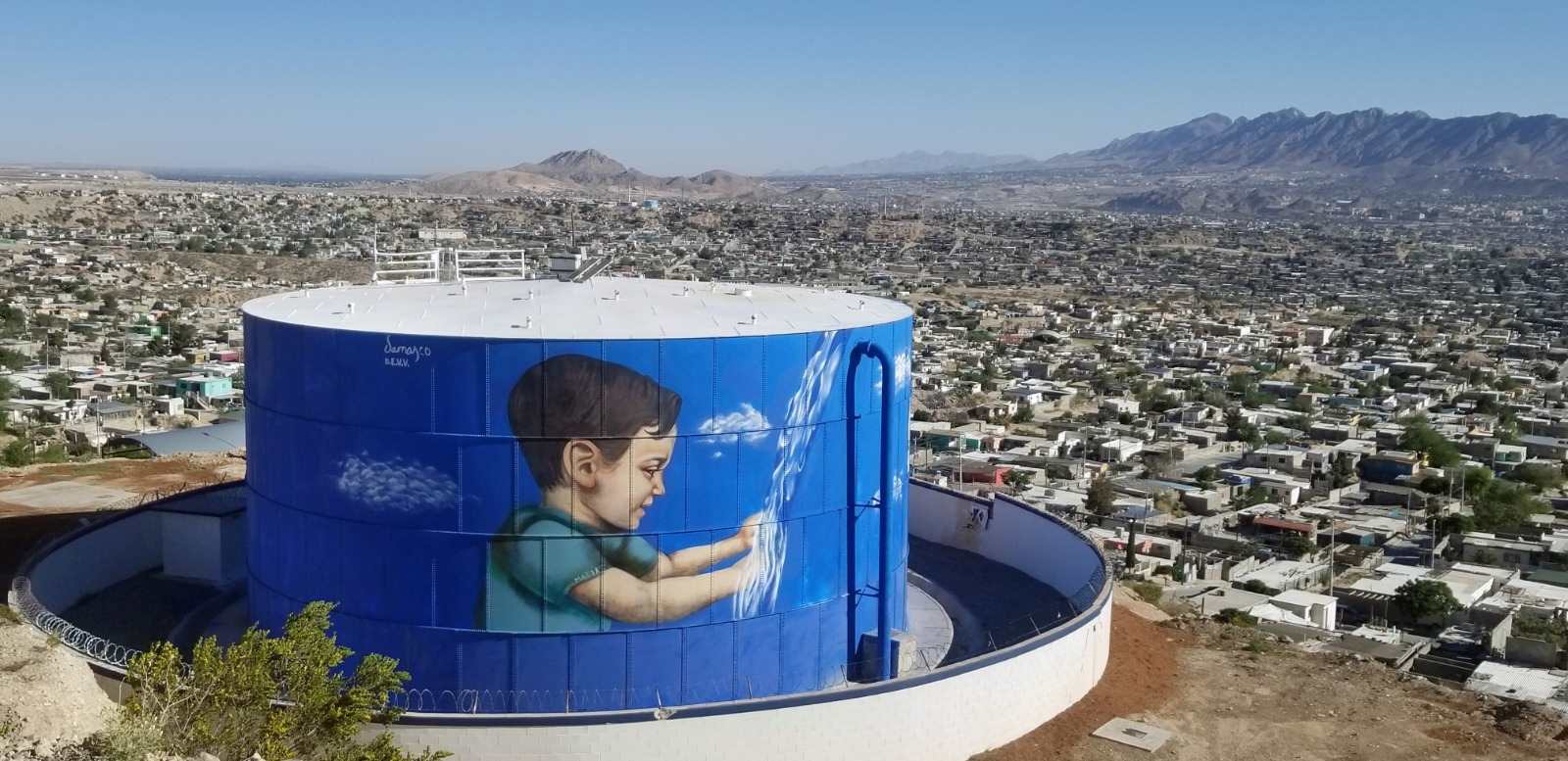 Asegura JMAS agua potable a la colonia Plutarco Elías Calles