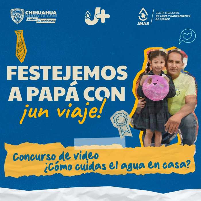 Invita la JMAS a participar en concurso de video como festejo del día del Padre