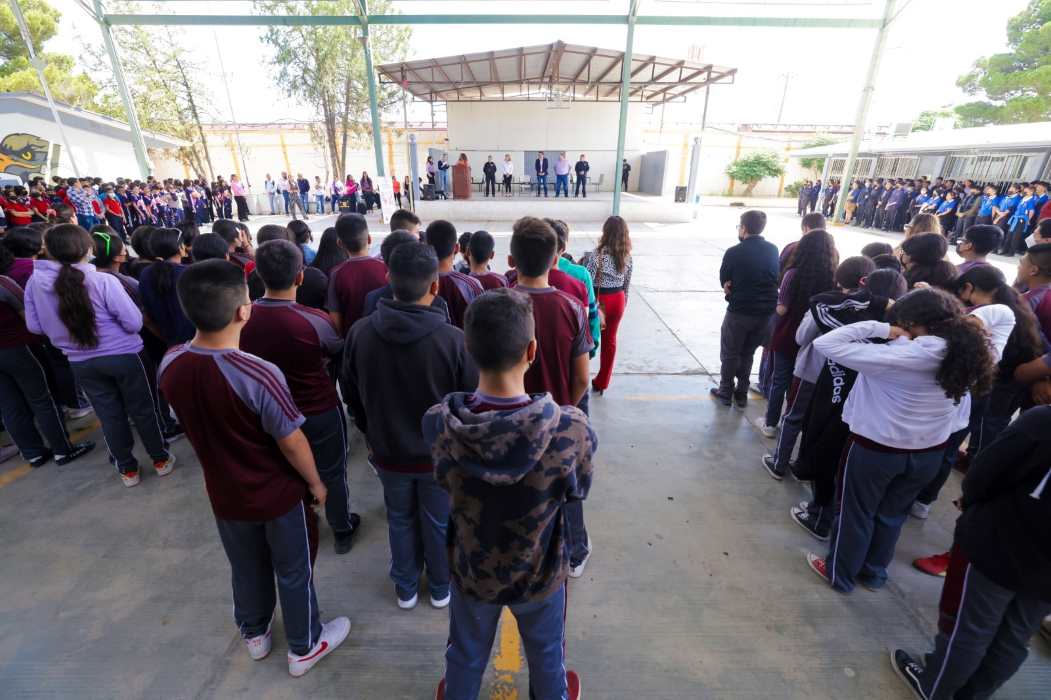 Llevan “Feria por la Paz y la Igualdad a escuela secundaria técnica 48