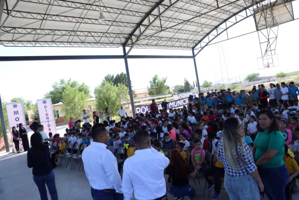 Arrancó oficialmente programa “Valórate Samalayuca” en sus escuelas