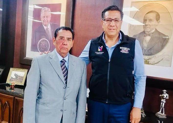 Recibió Presidente visita de candidato