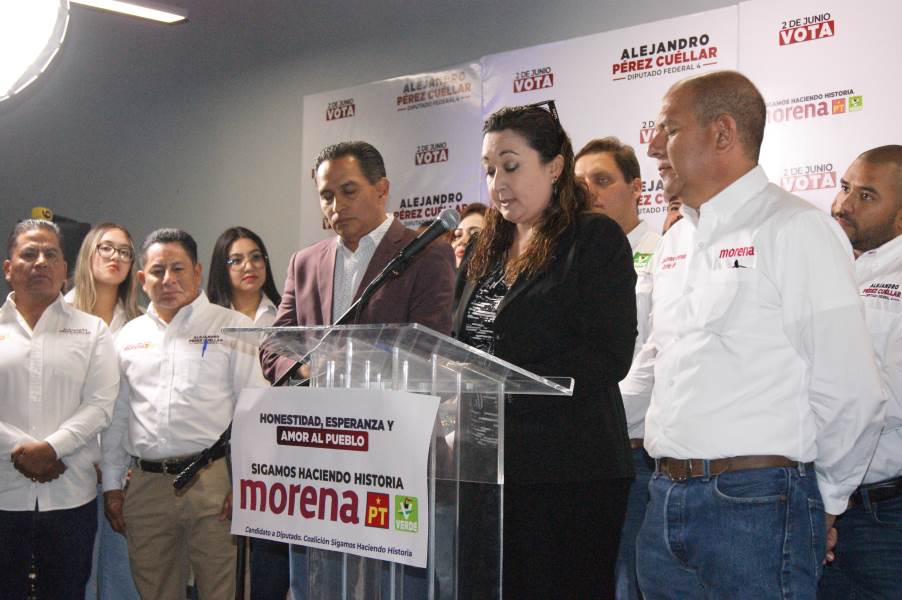 Cierran campaña con declinación de candidata de MC.