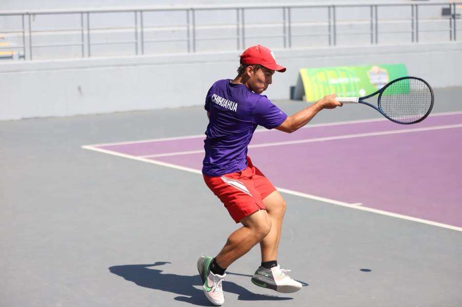 Medallas de plata y bronce para Chihuahua en Tenis de los Juegos Nacionales Conade